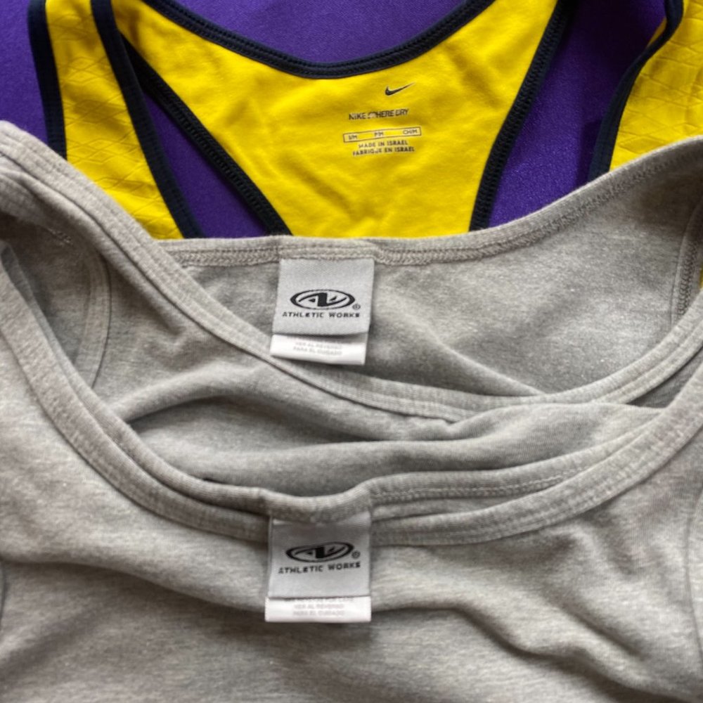 ๐2 Athletic Works -1 Nike sleeveless Top - Picture 11 of 12